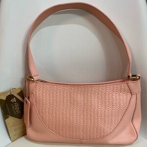 Anna by Anuschka Pink Leather Shoulder Bag. New with Tags!